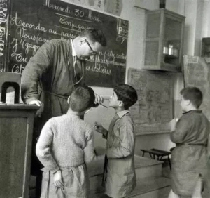 La conjugaison (Doisneau)