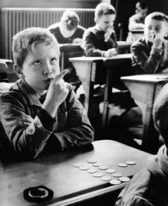 Calcul mental (Doisneau)